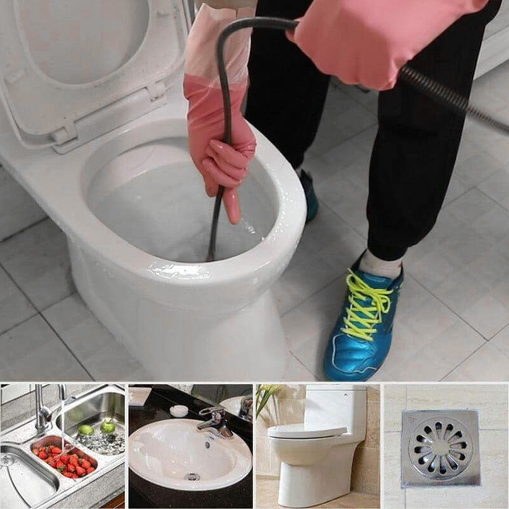 เครื่องทำความสะอาดท่อระบายน้ำแ - Drain Snake Flexible บทวิจารณ์และราคา
