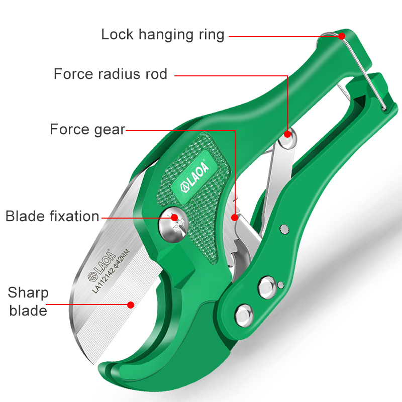 LAOA 42MM เครื่องตัดท่อพีวีซี  - Pipe Cutter Ratchet บทวิจารณ์และราคา
