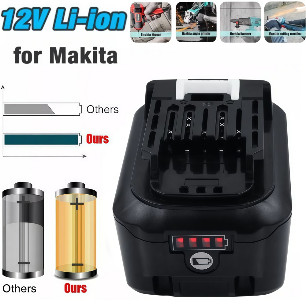 แบตเตอรี่ลิเธียมไอออนแบบชาร์จไ - Makita Drill Hp1640 บทวิจารณ์และราคา